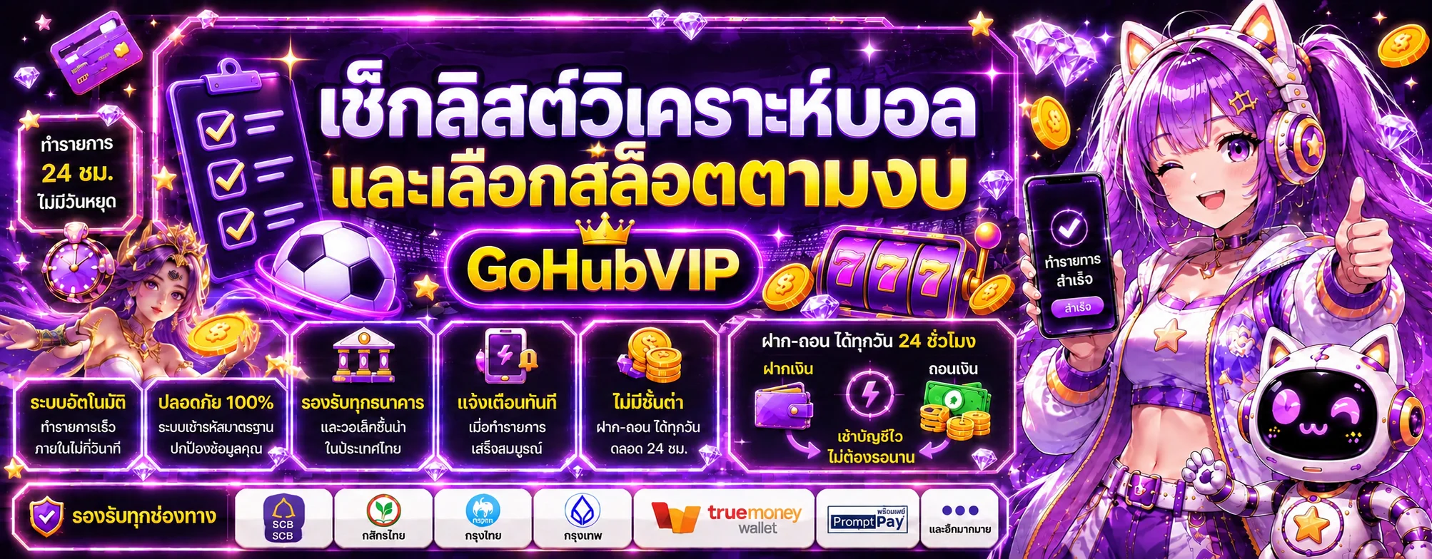 GoHubVIP | เช็กลิสต์ทีเด็ดบอลและสูตรสล็อตตามงบ